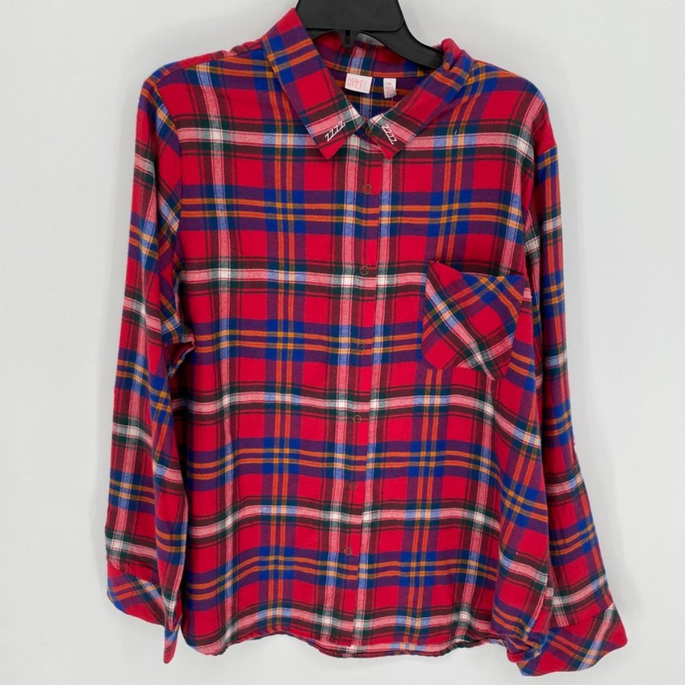 Make + Model Red Lipstick Festive Tartan